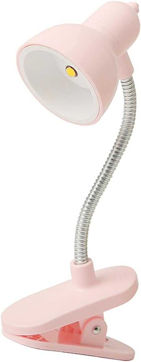 LifeBasket™ Mini LED Clip Reading Light – Flexible Clip-On Book & Desk Lamp