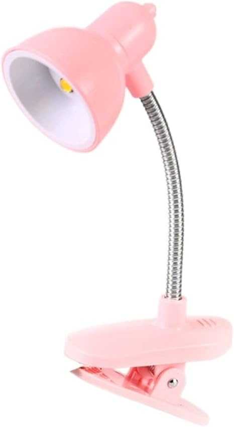 LifeBasket™ Mini LED Clip Reading Light – Flexible Clip-On Book & Desk Lamp