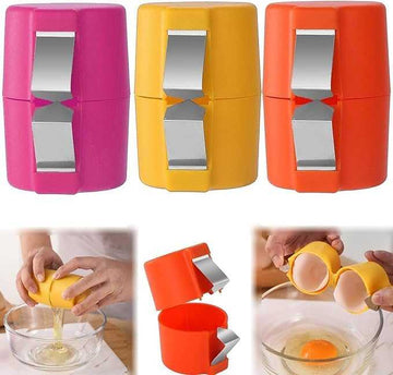 Stainless Steel Egg Shell Opener – Easy Egg Topper & Cracker