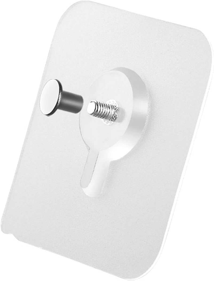 Punch-Free Self-Adhesive Wall Hooks – Pack of 10 | No-Drill Multi-Purpose Hooks