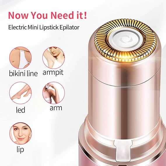 Electric Eyebrow Trimmer – Mini Facial Hair Remover for Women