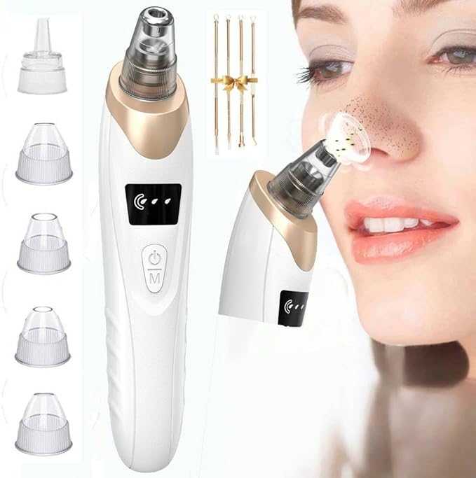 Electric Blackhead Remover Pore Vacuum – Facial Deep Cleansing Tool