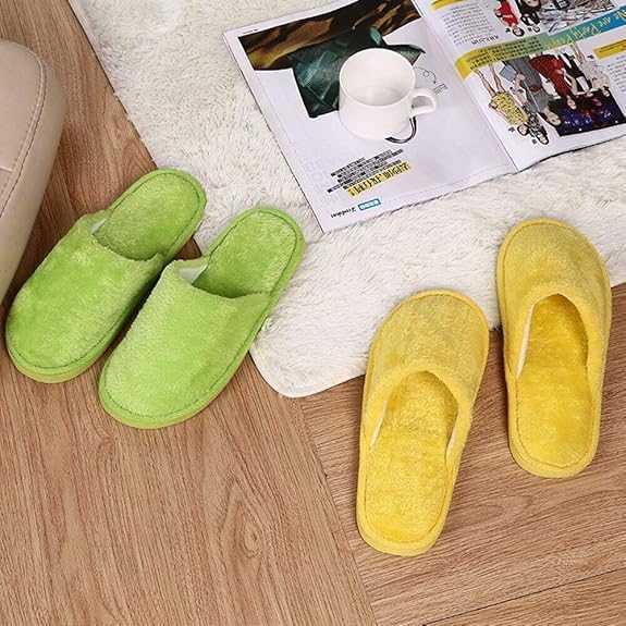 Soft Cotton Home Slippers – Plush Indoor Spa & Bedroom Slides