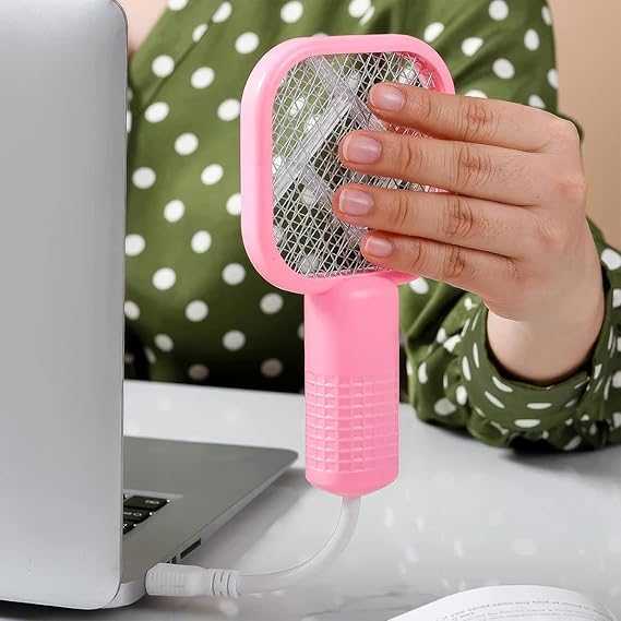 Electric Mosquito Racket – USB Rechargeable Fly & Mosquito Killer