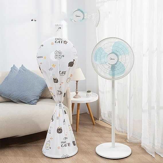 Full Pedestal Fan Cover – Dustproof & Protective Fan Storage Cover