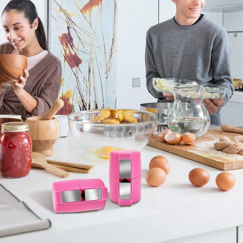 Stainless Steel Egg Shell Opener – Easy Egg Topper & Cracker