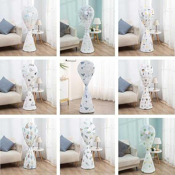 Full Pedestal Fan Cover – Dustproof & Protective Fan Storage Cover