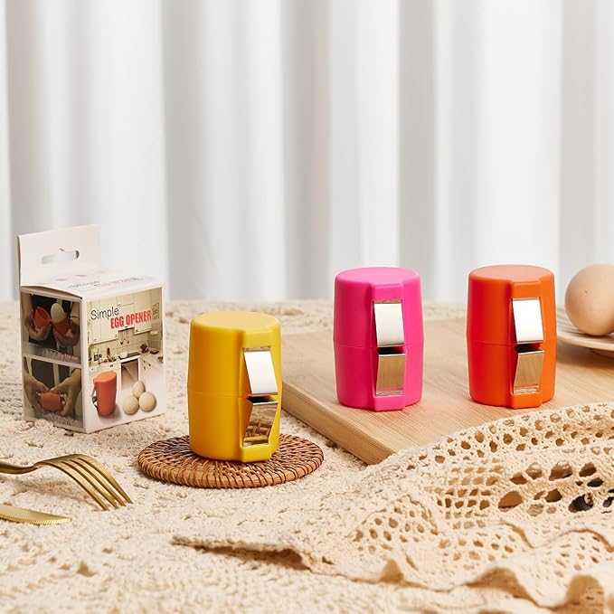 Stainless Steel Egg Shell Opener – Easy Egg Topper & Cracker