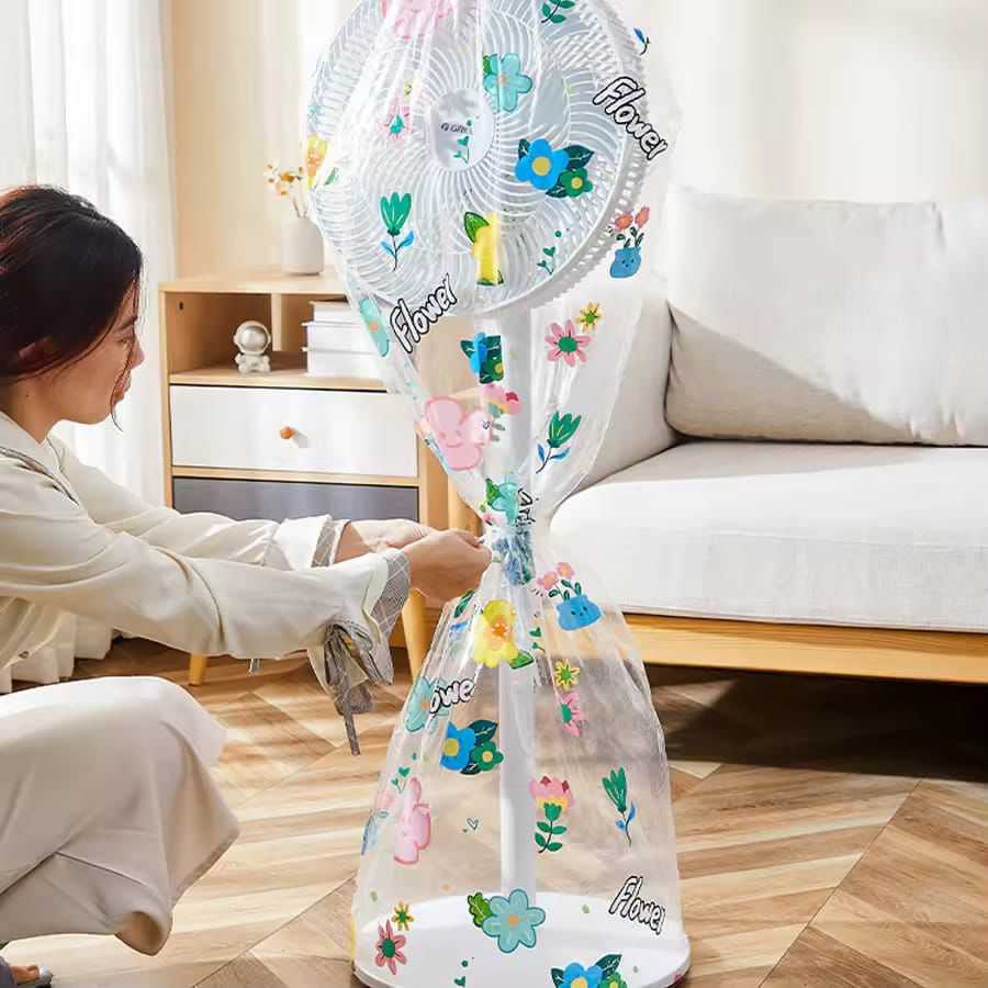 Full Pedestal Fan Cover – Dustproof & Protective Fan Storage Cover