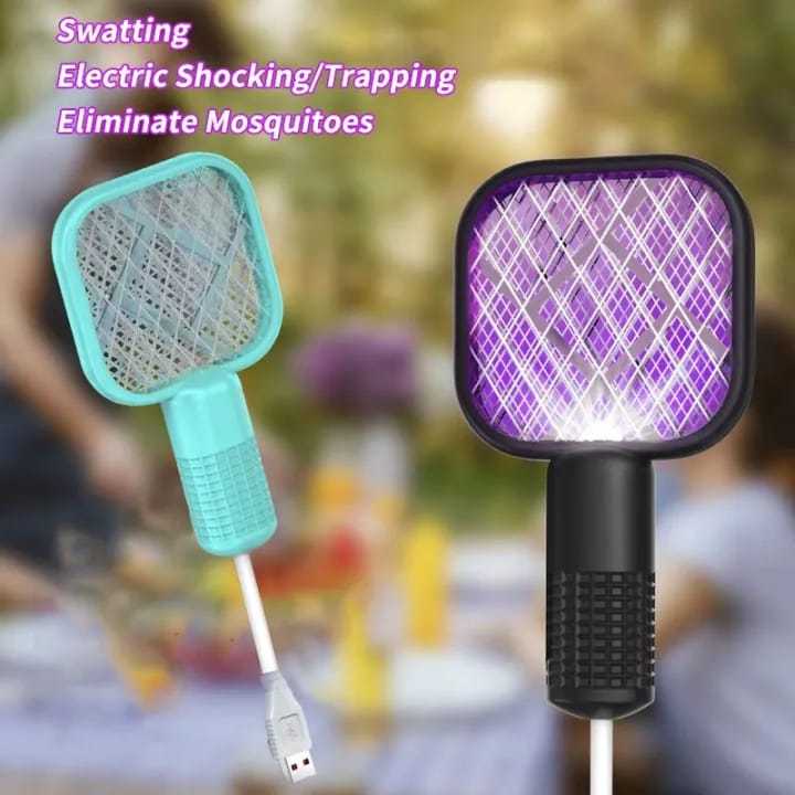 Electric Mosquito Racket – USB Rechargeable Fly & Mosquito Killer