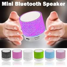 Bluetooth RGB Light Speaker – Portable Wireless Speaker with USB & Micro SD Support